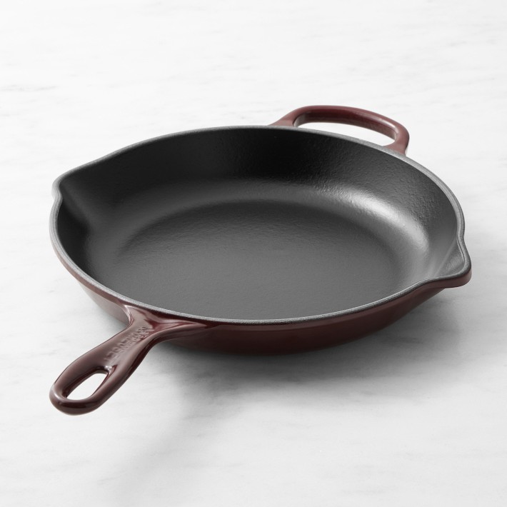Le Creuset Signature Enameled Cast Iron Skillet Fry Pan- Color Rhone