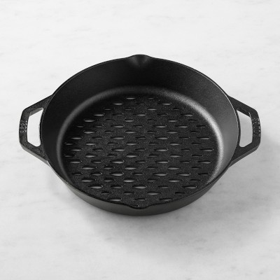 Lodge Savor the Outdoors Dual Handle Grilling Basket, 12&quot;