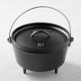 Lodge Savor the Outdoors Deep Camp Dutch Oven, 5-Qt.