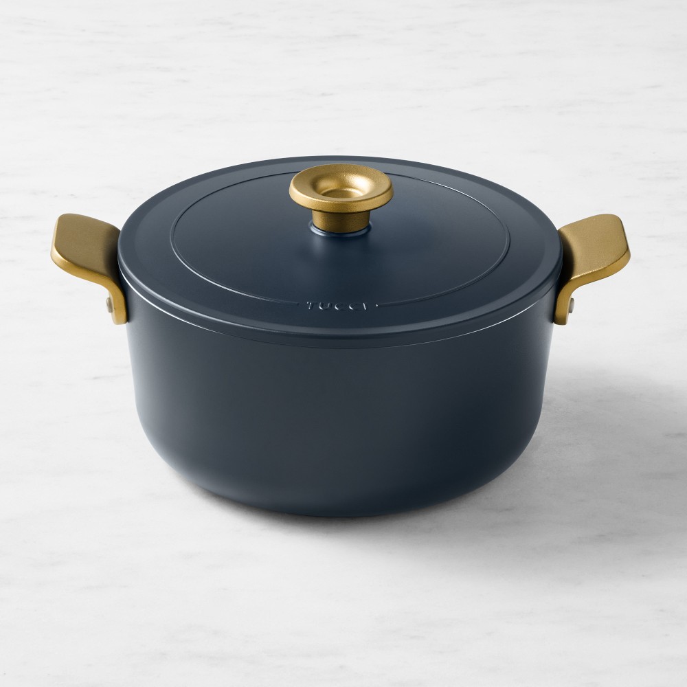 GreenPan Stanley Tucci Ceramic Nonstick Dutch Oven, 6 1/2-Qt., Marino Blue