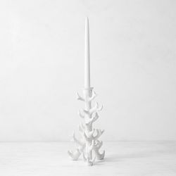 Coral Taper Holder