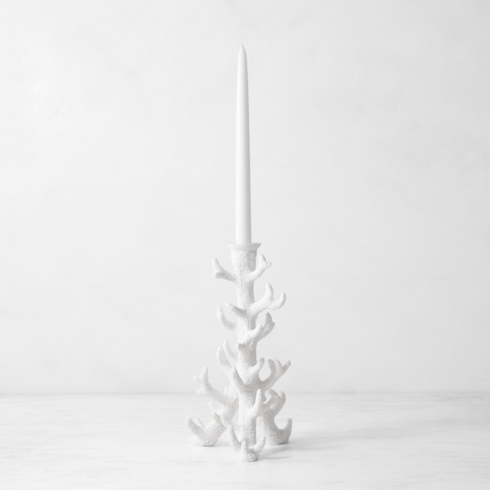 Coral Taper Holder