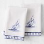 Clubhouse Sailing Bar Towels, Set of 2