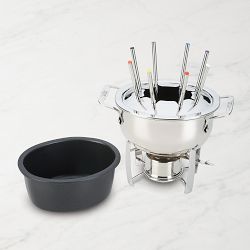 All-Clad Cast-Aluminum Fondue Pot, 3 1/2-Qt.