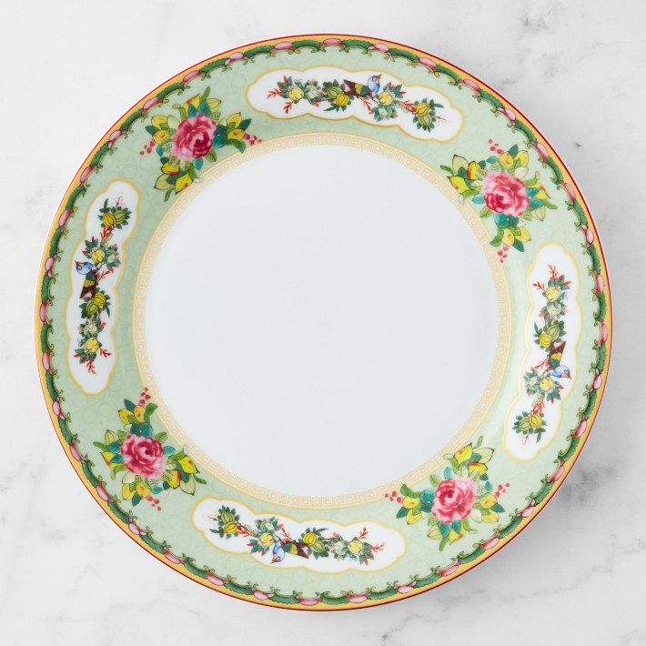 Famille Rose Dinner Plates Set of 4
