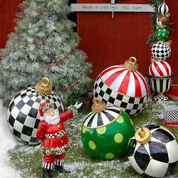 MacKenzie-Childs Jolly Outdoor Ornament