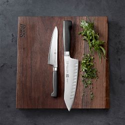 Zwilling J.A. Henckels Four Star Santoku &amp; Prep Knives, Set of 2
