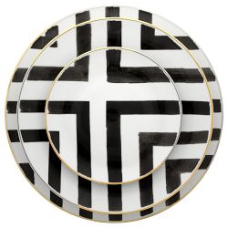 Christian Lacroix Sol Y Sombra Salad Plates, Set of 4
