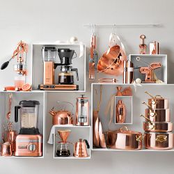 Chantal Copper Whistling Tea Kettle