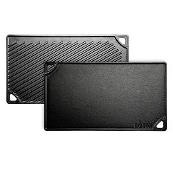 Lodge Seasoned Cast Iron Reversible Grill &amp; Griddle Pan