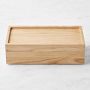 Hold Everything Stackable Tea Box, Ashwood