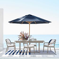 Ojai Outdoor Grey Teak Dining Side Chair