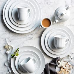 Pillivuyt Eclectique Porcelain Soup Plates, Set of 4