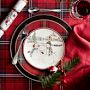 Snowman Salad Plates, Set of 4