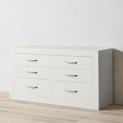 Malta 6-Drawer Wide Dresser (60&quot;)