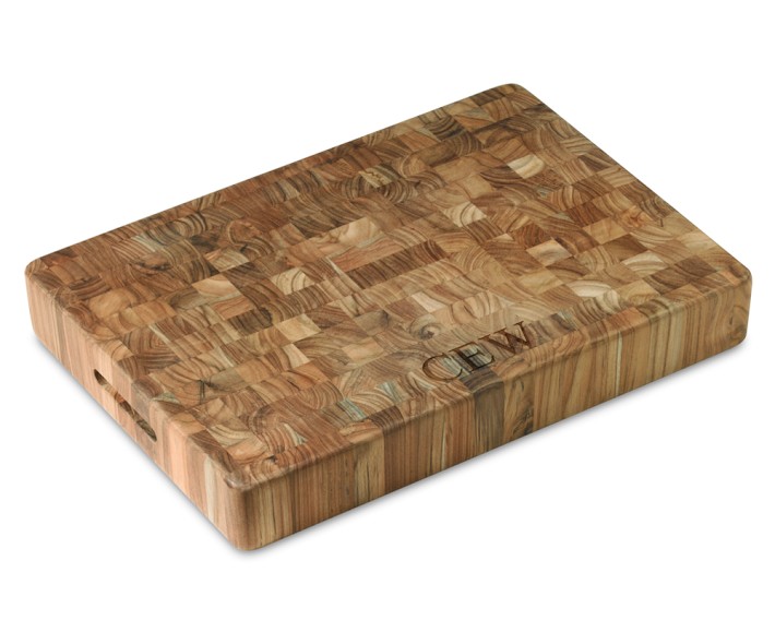 Proteak End-Grain Rectangular Cutting &amp; Carving Board