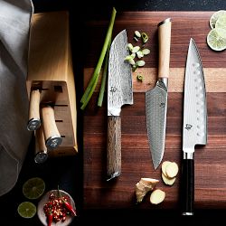 Shun Hikari Knife Block, Set of 7