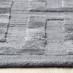 Textured Tencel Hand Knotted Rug