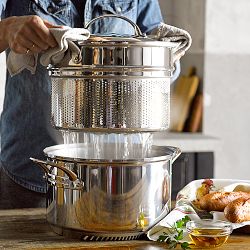 Williams Sonoma Signature Stainless-Steel Rapid Boil Multipot, 8-Qt.