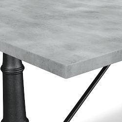 La Coupole Indoor/Outdoor Rectangular Dining Table (72&quot;)