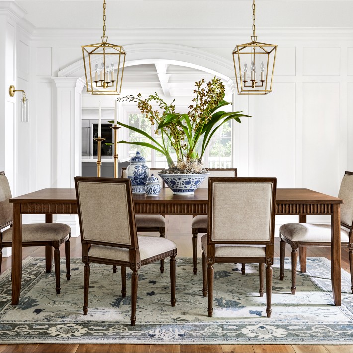 Lewis Extendable Rectangular Dining Table (72&quot;-108&quot;)