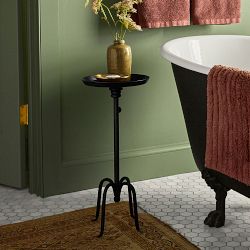 Metal Adjustable Accent Table (10&quot;)