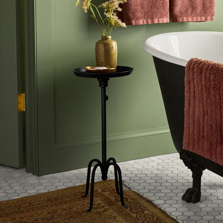Metal Adjustable Accent Table (10&quot;)