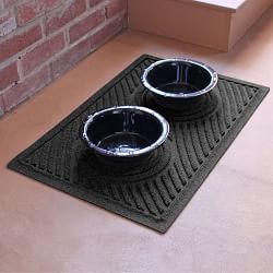 Waterhog Waves Dog Bowl Mat