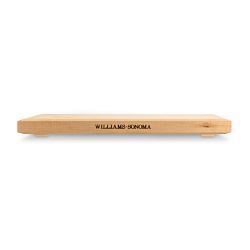 Williams Sonoma Rectangular Cutting &amp; Carving Board with Feet, Maple
