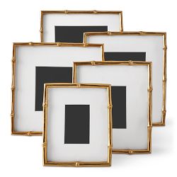 AERIN x Williams Sonoma Home Gilded Bamboo Gallery Frame