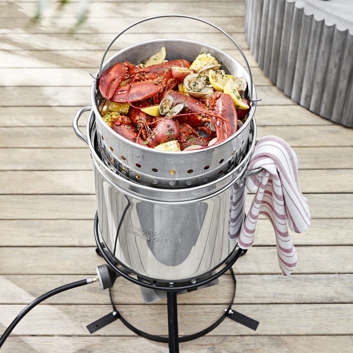 King Kooker Outdoor Steaming &amp; Boiling Cooker Pack