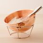 Mauviel Copper Beating Bowl with Loop Handle