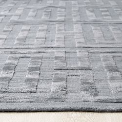 Textured Tencel Hand Knotted Rug