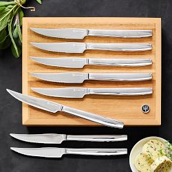 Zwilling Stainless-Steel Knives with Tray, Set of 8