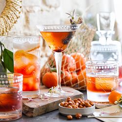 Vintage Etched Glassware Collection