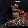 W&#252;sthof Ikon Blackwood Knife Block, Set of 7
