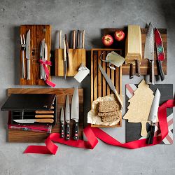 W&#252;sthof Steak Knives with Plum Wood Handles, Set of 6