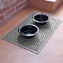 Waterhog Waves Dog Bowl Mat