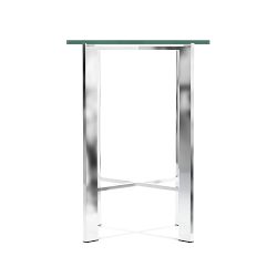 Mercer Side Table, Glass (19&quot;)