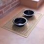 Waterhog Waves Dog Bowl Mat