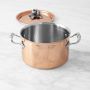 Ruffoni Opus Cupra Hammered Copper Sauce Pot with Carrot Knob, 1 1/2-Qt.