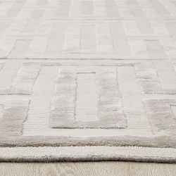 Textured Tencel Hand Knotted Rug