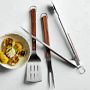 Williams Sonoma Rosewood BBQ Tool Set