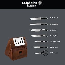 Calphalon Precision Self-Sharpening Cutlery Set with SharpIN Technology, Set of 15