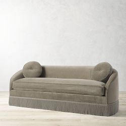 Camile Sofa with Samuel &amp; Sons Fringe (76&quot;)