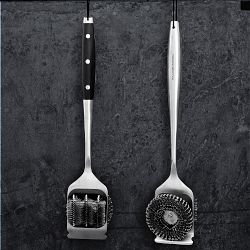Williams Sonoma Stainless-Steel Handled BBQ Cleaning Brush