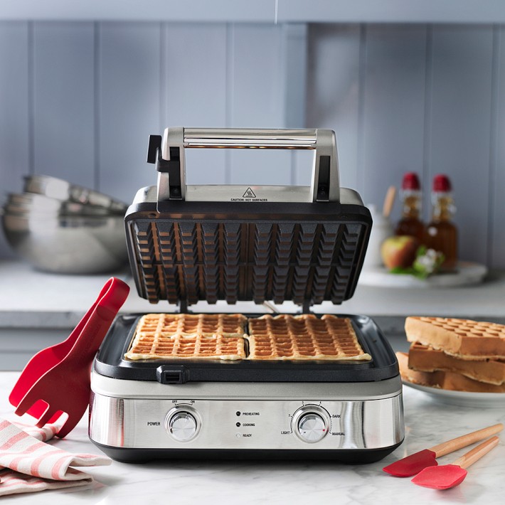 Breville Smart Waffle Maker - Stainless Steel | Williams Sonoma
