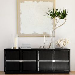 Faux Shagreen Box, Grey