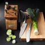 Global Classic Takashi Knife Wood Block, Set of 7