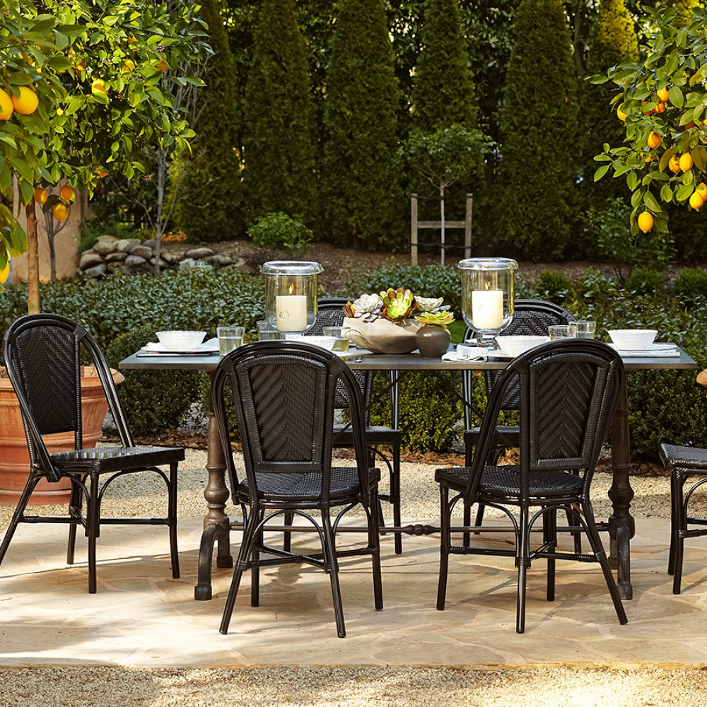 La Coupole Indoor/Outdoor Rectangular Dining Table (72&quot;)